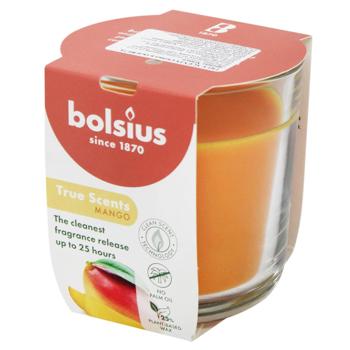 Свічка ароматична Bolsius Манго 80х73мм