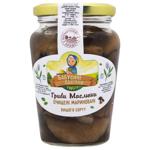 Маслята Бабушкины Лакитки очищенные маринованные 350г