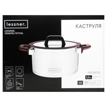 Каструля Lessner Arundel 24см 5.8л - купить, цены на Auchan - фото 2