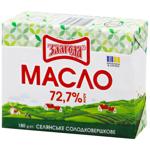 Масло Злагода сладкосливочное 72,7% 180г