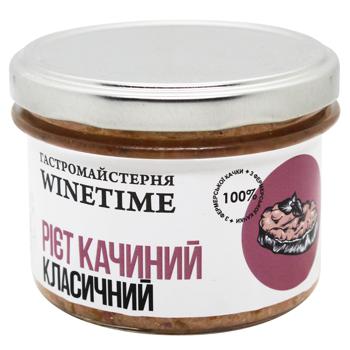 Рієт Winetime качиний класичний 200г - купити, ціни на WINETIME - фото 1