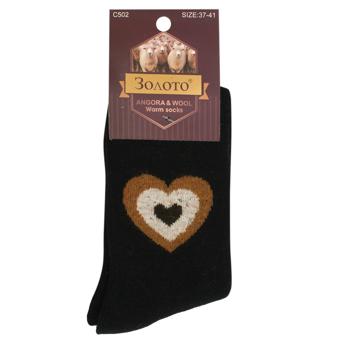 Носки женские Золото цветные термо махра р.37-41 - купить, цены на - фото 5