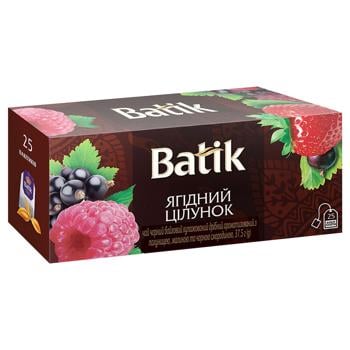 Чай черный Batik Ягодный поцелуй 1,5г*25шт