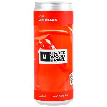 Пиво Underwood Michelada светлое нефильтрованное 3% 0,33л - купить, цены на - фото 2