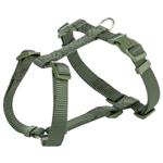 Trixie Premium H-Harness for Dogs 20-32cm/10mm Olive