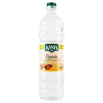 Kama Table Vinegar 9% 1l - buy, prices for ULTRAMARKET - photo 1