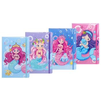 Блокнот на резинке Malevaro Mermaid А5 80 листов - купить, цены на За Раз - фото 1