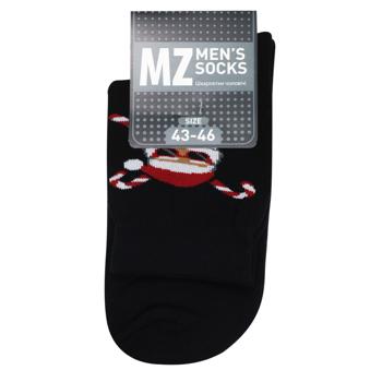 MZ Bad Santa Classic Terry Men's Socks s.43-46 Black