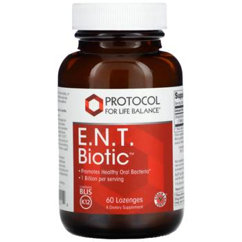 Protocol for Life Balance E.N.T. Biotic Probiotic 1 Billion CFU 60 lozenges