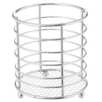 Cutlery Basket Chrome Round 9.5x10.5cm - buy, prices for Za Raz - photo 1