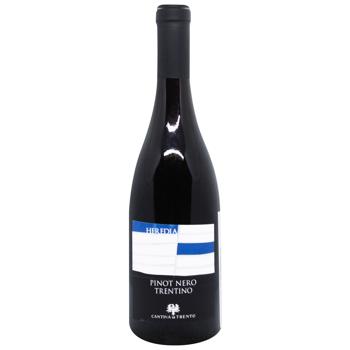 Heredia Pinot Nero Trentino Red Dry Wine 13.5% 0.75l - buy, prices for METRO - photo 1