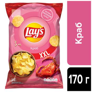 Чипсы Lay's картофельные со вкусом краба 170г - купить, цены на Grono - фото 2