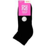 Duna 3096 1000 Black Women's Socks Size 21-23