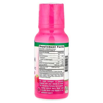 Nature's Truth, Premium Liquid Collagen with Biotin + Vitamin C, Natural Berry, 8 fl oz (237 ml) - купити, ціни на Біотус - фото 2