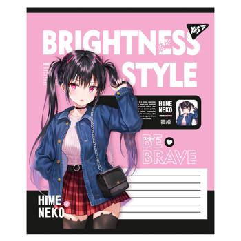 Зошит Yes Brightness style лінія 24 аркуші в асортименті - купити, ціни на - фото 5