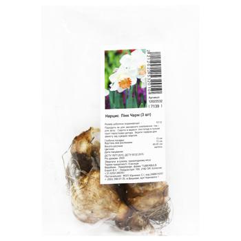 Луковицы нарцисса Пинк Чарм 3шт - купить, цены на ULTRAMARKET - фото 1