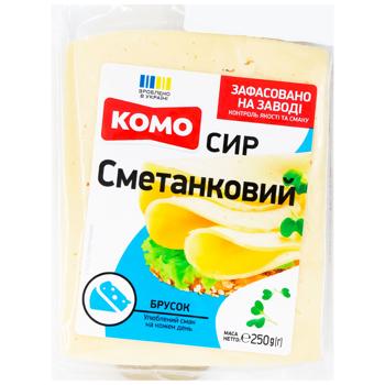Сир Комо Сметанковий твердий 50%