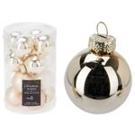 Куля різдвяна 35мм скло ARB102160 И867 (КІН)