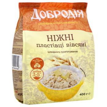 Пластівці вівсяні Добродія Ніжні швидкого приготування 400г - купити, ціни на За Раз - фото 3