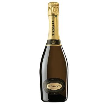 Вино ігристе Toso Prosecco Spumante Millesimato DOC біле екстра сухе 11% 0,75л
