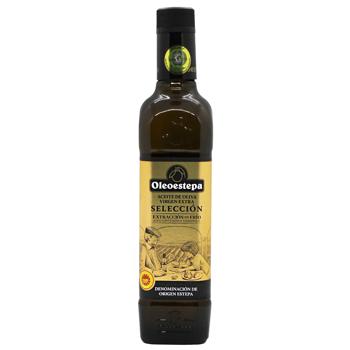 Олія оливкова Oleoestepa Seleccion 0,5л - купити, ціни на КОСМОС - фото 1