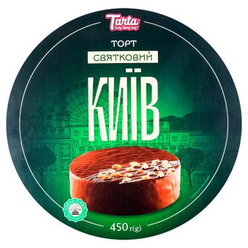 Торт Tarta Праздничный Киев 450г - купить, цены на Auchan - фото 2