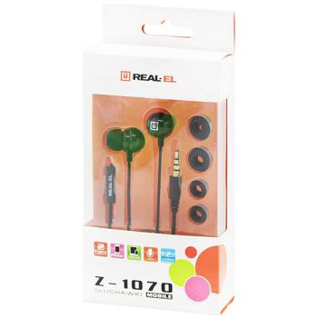 Real-El Z-1070 Black Headphones - buy, prices for Auchan - photo 1