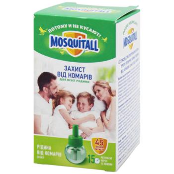 Рідина від комарів Mosquitall Захист для всієї родини 45 ночей 30мл