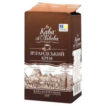Kava zi Lvova Irish Cream Ground Coffee 225g - buy, prices for Epicentr FOOD - photo 1