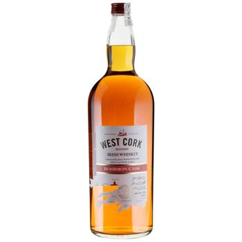 Віскі West Cork Bourbon Cask 40% 4,5л - купити, ціни на Епіцентр FOOD - фото 1