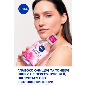 Міцелярна вода Nivea Rose Care двофазна 400мл - купити, ціни на МегаМаркет - фото 4