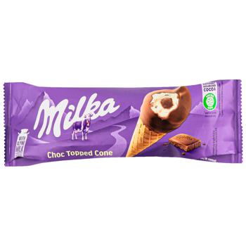 Мороженое Milka с шоколадной глазурью 69г