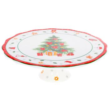 Bona Di Festive Flair Porcelain Cake Stand 25cm - buy, prices for WINETIME - photo 1