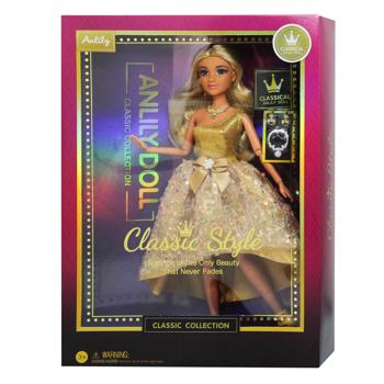 Shantou Yisheng Сlassic Gold Dress Doll