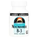 Source Naturals Vitamin B3 100mg 100 tablets