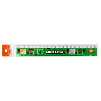 Yes Minecraft Ruler 20cm Green