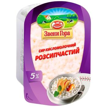 Творог Звени Гора рассыпчатый 5% 330г - купить, цены на Чудо Маркет - фото 1