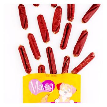 Ласощі для собак Mavsy Sausage 100 г - качка - купити, ціни на MasterZoo - фото 3