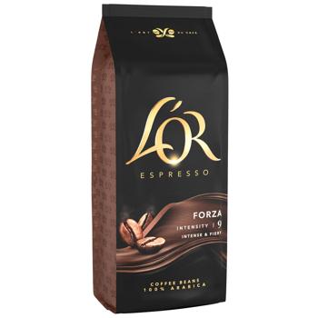 Кофе в зернах L'OR Espresso Forza 1кг - купить, цены на Идеал - фото 3