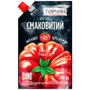 Кетчуп ТОРЧИН® Смаковитий 200г - купити, ціни на КОСМОС - фото 1