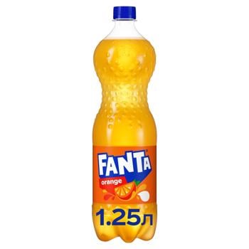 Fanta Orange Carbonated Drink 1.25l - buy, prices for Vostorg - photo 1