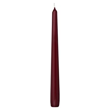 Bolsius Candle 24.5х2.4cm Maroon Mica - buy, prices for NOVUS - photo 1