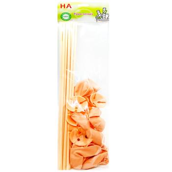 Кульки повітряні з паличками 34359-5 - купити, ціни на Чудо Маркет - фото 1