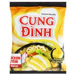 Вермішель Cung Dinh швидкого приготування зі смаком смаженої курки 80г