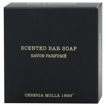 Мыло твердое Cereria Molla Basil & Mandarin 100г - купить, цены на WINETIME - фото 1