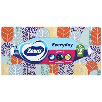 Серветки косметичні Zewa Everyday для обличчя 2 шари 100шт - купити, ціни на КОСМОС - фото 8