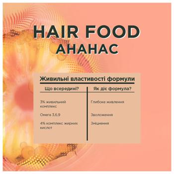 Бальзам-ополаскиватель Garnier Fructis Superfood Ананас для длинных тусклых волос 350мл - купить, цены на Таврия В - фото 7