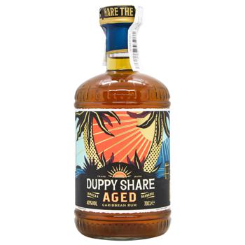 Ром Duppy Share Aged 40% 0,7л - купить, цены на - фото 1