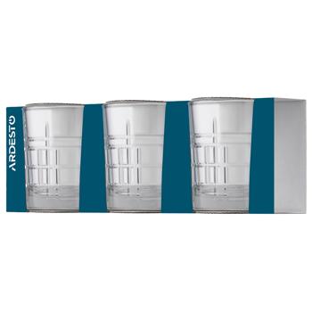 Ardesto Tempesta Set of Whiskey Glasses 325ml 3pcs - buy, prices for Auchan - photo 3