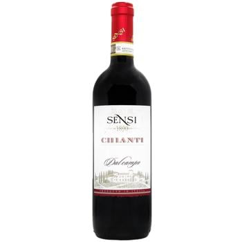 Sensi Dalcampo Chianti Red Dry Wine 12.5% 0.75l - buy, prices for Auchan - photo 1